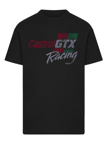 F4NT4STIC T-Shirt Castrol Vintage Distressed GTX Racing in schwarz