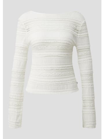 QS T-Shirt  in  0200_creme