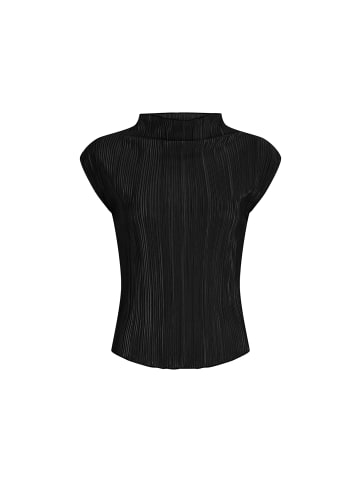 Freshlions Blusentop Loreen in Schwarz
