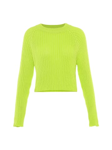 Libbi Damen Sweater in LIMETTE