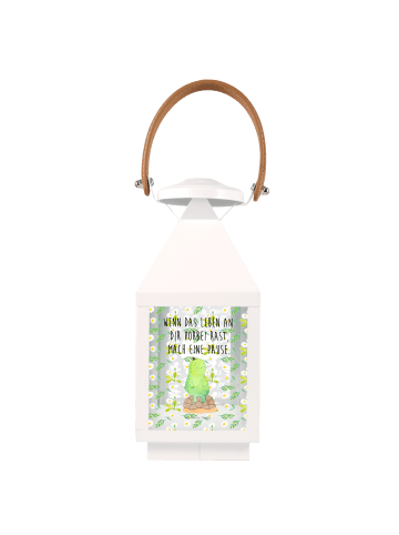 Mr. & Mrs. Panda Dekolaterne Schildkröte Pause mit Spruch in Transparent