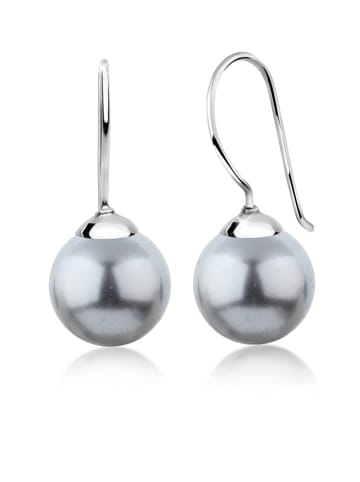 Nenalina Ohrringe 925 Sterling Silber in Grau