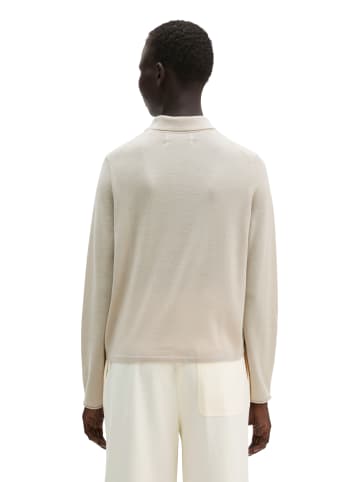 Marc O'Polo Feinstrick-Poloshirt regular in Linen Beige