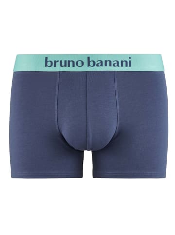 Bruno Banani Boxershort 2er Pack in Jeansblau/Mint