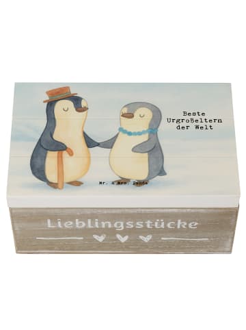 Mr. & Mrs. Panda Aufbewahrungsbox Pinguin Beste Urgroßeltern der... in Weiß