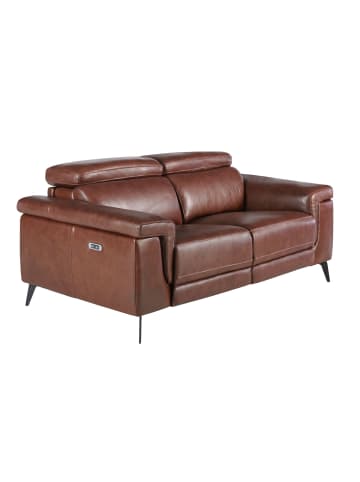 Angel Cerdá Relax-Sofa 6116 in Braun / Schwarz