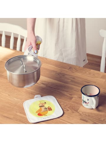 Mr. & Mrs. Panda Topfuntersetzer Glühwürmchen ohne Spruch in Weiß