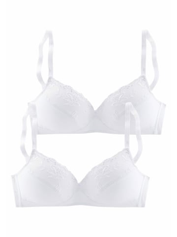 PETITE FLEUR Soft-BH in weiß