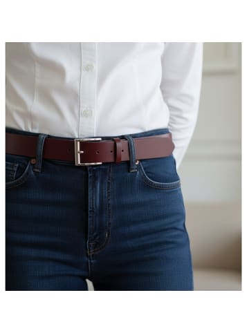 FRONHOFER Ledergürtel in Pistazie