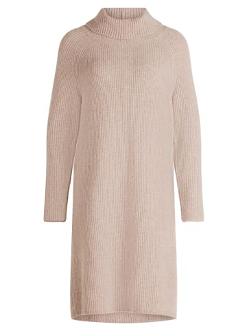 CARTOON Strickkleid mit Turtle Neck in Braun