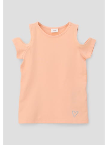 s.Oliver T-Shirt kurzarm in Orange