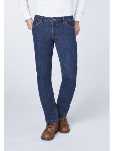 Oklahoma Premium Denim Jeans in klassischer Waschung in Blau