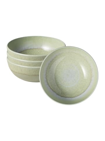 like. by Villeroy & Boch 4er Set Schüsseln Perlemor Alga in Grün ø 16,9 cm in grün