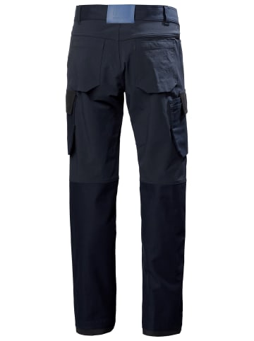 Hose Oxford in marineblau