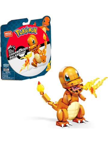 Nintendo MEGA POKÉMON Glumanda Figur zum Zusammenbauen Bauspielzeug 6+ GKY96