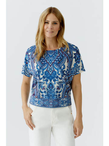 Oui Shirt in offwhite blue