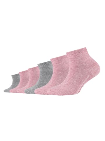 camano Socken 7er Pack in Rosa/Grau