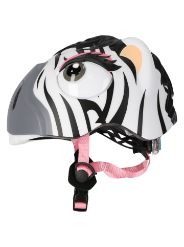 Crazy Safety Fahrradhelm Zebra in 2001 Black/White