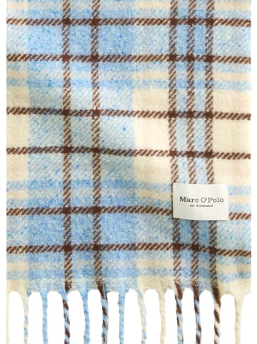 Marc O'Polo Tweed-Schal in Light Blue