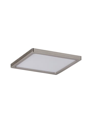 paulmann LED Einbaustrahler Panel Areo eckig dimmbar in Nickel matt - Ø120mm