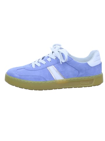 Schnürschuh in blau