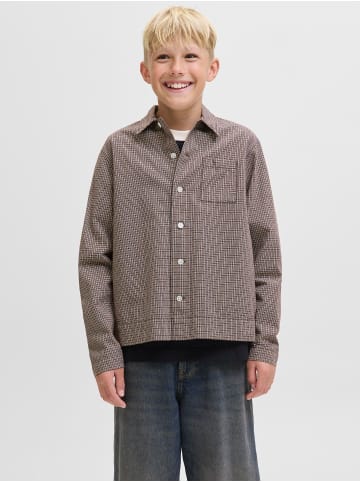 JACK & JONES Junior Overshirt in Mocha Meringue