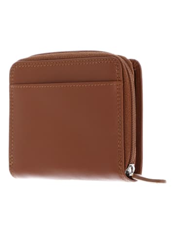 Golden Head Polo Geldbörse RFID Schutz Leder 10.5 cm in cognac