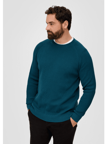 s.Oliver Strickpullover langarm in Petrol