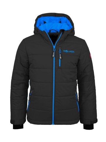 Trollkids Skijacke / Winterjacke "Hemsedal" in Dunkelgrau / Mittelblau