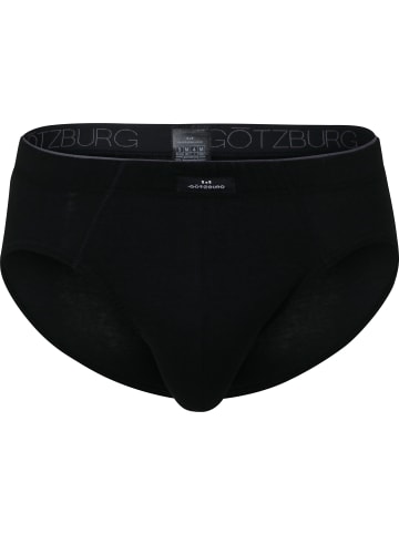 Götzburg Baumwolle, Single-Jersey Slip in schwarz