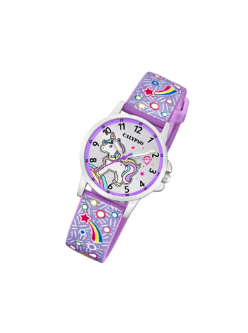 Calypso Analog-Armbanduhr Calypso Junior lila klein (ca. 27mm)