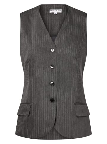 Marie Lund Weste in anthrazit - 0003