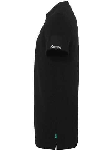 Kempa Polo "Stmnt Polo Shirt" in Schwarz