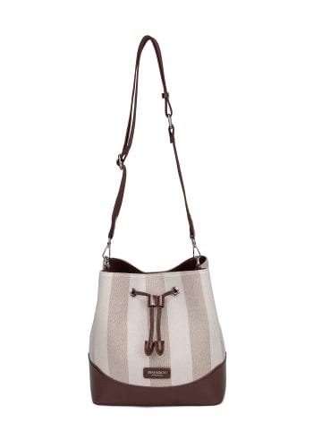 DIANA Handtasche in LEATHER AND GREY