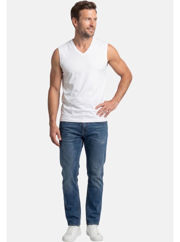 Ragman Unterhemd / Tanktop Basic in Weiß / beige