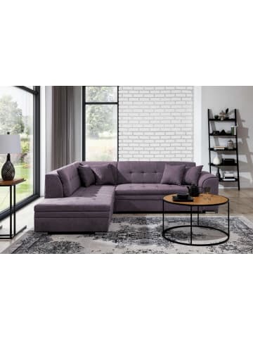 MF Design Piri Recamiere Links in Flieder -  (L) 260 x (B) 260 x (H) 78 cm