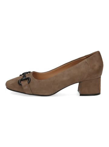 Caprice Pumps in Olive
