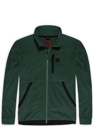 Vintage Industries Fleecejacke/Fleecepullover in Grün