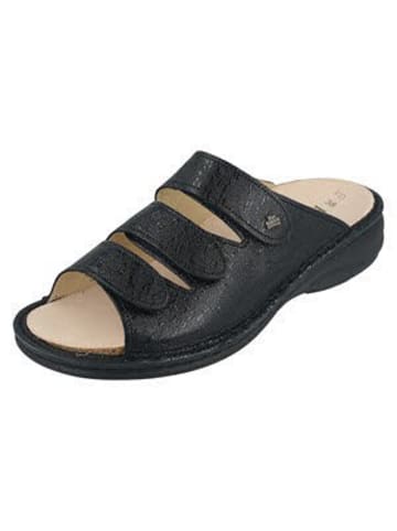 Finn Comfort Damen Pantoletten HELLAS in Schwarz