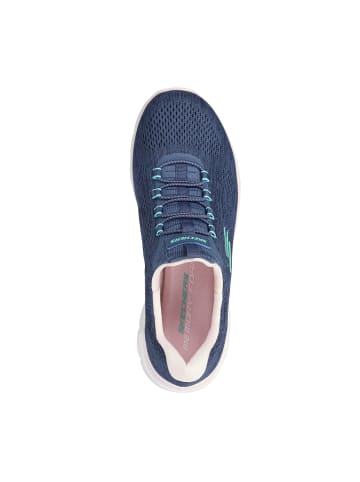 Skechers Lowtop-Sneaker SUMMITS - FUN FLARE in navy/multi