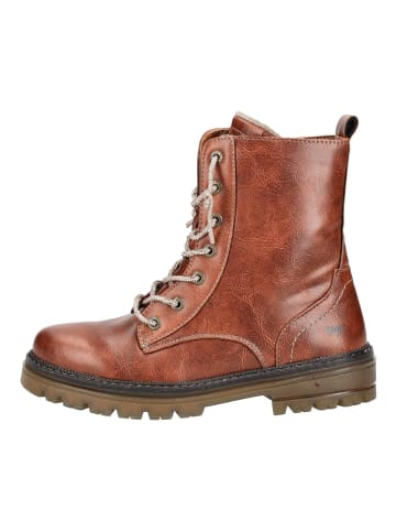 Stiefelette Kastanie