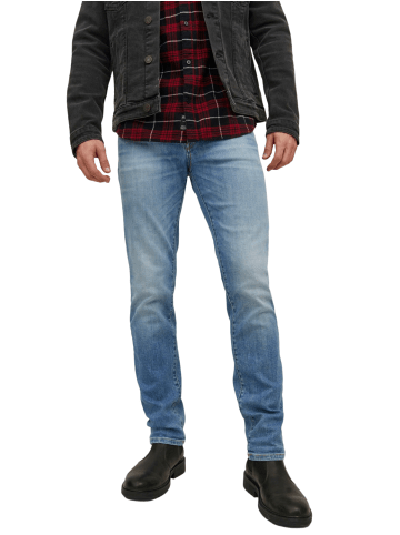 Jack & Jones Jeans JJITIM JJDAVIS JJ 074 slim in Blau