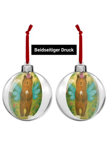 Mr. & Mrs. Panda Christbaumkugel Kunststoff Bär Zahnfee Design o... in Weiß