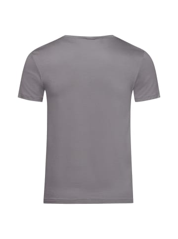 Hanro V-Shirt Harry in nordic grey