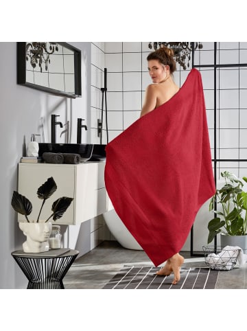 REDBEST Frottier Badetuch Chicago in rot