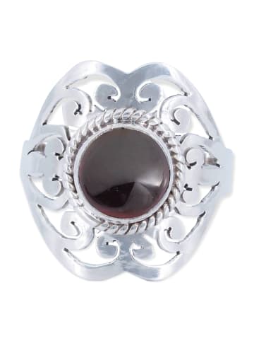 mantraroma 925er Silber - Ringe mit Granat