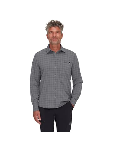 Mammut Lenni Longsleeve Shirt Men in Steingrau0720