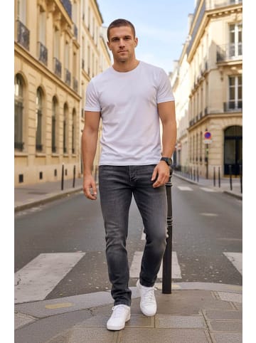 RESLAD Jeans Regular Fit in schwarz