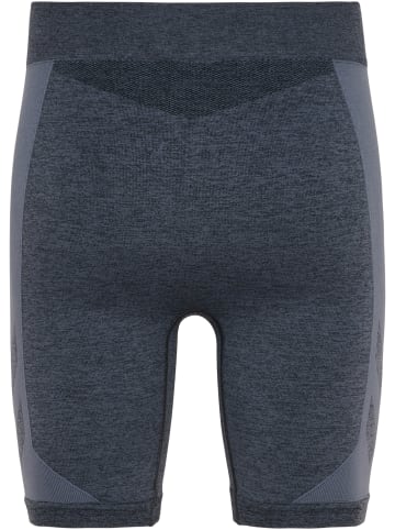 Hummel Hummel Tight Kurze Hose Hmlmt Yoga Herren Atmungsaktiv Feuchtigkeitsabsorbierenden Nahtlosen in BLACK/ASPHALT MELANGE