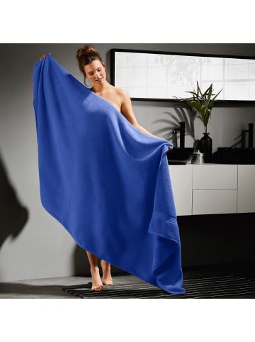 Erwin Müller Velours-Frottier Liegetuch XXL Friedrichshafen in azur